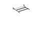 Geberit 300 Basic Grille déversoir avec patins chrome SW417529
