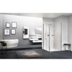 Novellini Young 2.0 F2B paroi latérale 99/101x200cm avec profilé chrome mat et verre transparent 0335866