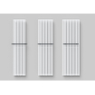 Royal plaza Lecco radiator 1800x550mm 1368W as=MO mat zwart SW478966