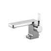 Dornbracht Lulu ensemble de robinet avec bonde saut 125mm chrome 0272527
