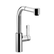 Dornbracht Elio mitigeur de cuisine avec douchette extractible droite chrome 0470550