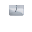 Duravit Me by starck lave-mains 450x155x320mm 1 trou de robinet trop-plein blanc 0293427