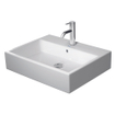 Duravit Vero Air Lavabo à poser poli 60x47cm 1 trou pour robinet avec trop-plein Wondergliss blanc SW156991