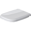 Duravit D-code Abattant de WC 43x36x4cm compact Plastique blanc Brillant SW46980