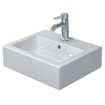 Duravit Vero lave-mains 45x35cm avec trou de robinet et trop-plein Wondergliss blanc 0291348