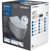 Duravit ME by Starck WC-douche à chasse profonde sans rebord avec fixation dissimulée 37x57cm incl. abattant de WC-douche Slim Sensowash blanc SW85524