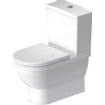 Duravit Philippe Starck 3 cuvette au sol pour réservoir apparent sortie vario sans réservoir avec Wondergliss blanc 0314412