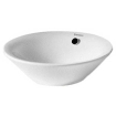 Duravit Starck 1 vasque ø33cm avec Wondergliss (traitement anti-salissures) blanc 0295460