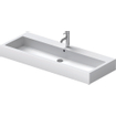 Duravit Vero lavabo 120x47cm 2 trous de robinet avec trop-plein blanc brillant 0293351