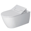 Duravit Sensowash siège de toilette pour douche slim 37.3x53.9cm avec fixation invisible blanc SW336002
