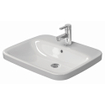 Duravit DuraStyle lavabo encastré avec trop-plein avec trou de robinet 61,5x49,5cm avec WonderGliss blanc SW54138