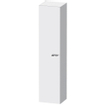 Duravit XBase Armoire de salle de bains 40x35,8x176cm 1 porte Poignée standard Graphite SW444271