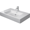 Duravit Vero lavabo pour meuble 85x49cm avec 1 trou de robinet avec Wondergliss blanc 0291350