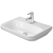Duravit DuraStyle Med lavabo sans trop-plein sans trou de robinet 60x44cm blanc SW54111