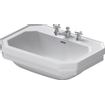 Duravit Serie 1930 lavabo 70x50cm 1 trou de robinet trop-plein blanc 0306770