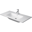 Duravit Me by starck Lavabo - 103x49cm - sans trou de robinet - avec trop-plein - blanc SW527201