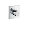 AXOR Starck Organic partie apparente pour robinet d'arrêt encastré chrome 0451526
