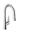 Hansgrohe Talis mitigeur monocommande de cuisine 160 avec douchette extractible, chromé SW529007