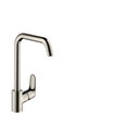 Hansgrohe Focus mitigeur monocommande de cuisine 260, finition aspect inox SW528951