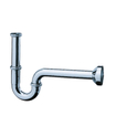 Hansgrohe Sifon 1.1/4inch avec rosace incluant tube mural Laiton Chrome SW116452