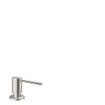 Hansgrohe A41 Distributeur de savon 1 trou 500ml encastrable aspect inox SW241754