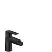Hansgrohe Talis e Mitigeur 1 trou bidet avec garniture de vidage noir mat SW528990