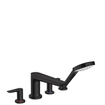 Hansgrohe Talis e Pièce de garniture pour mitigeur de baignoire 4 trous pour montage encastré 13244180 noir mat SW385605