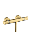 Hansgrohe Ecostat Comfort douchekraan thermostatisch met koppelingen polished gold SW358656