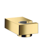 Hansgrohe Porter E wandhouder metaal, m. vaste bevestigingspositie polished gold SW358904