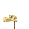 Hansgrohe Metropol badkraan met omstel met koppelingen polished gold SW358668