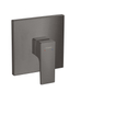 Hansgrohe Metropol élément de finition pour robinet de douche encastré chrome noir brossé SW358696