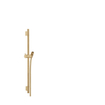 Hansgrohe Unica UnicaS Puro glijstang 65cm m. Isiflex`B doucheslang 160cm brushed bronze SW358901