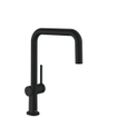 Hansgrohe Talis 1-gr Mitigeur de cuisine U 220 noir mat SW528919