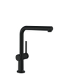 Hansgrohe Talis 1-gr mitigeur de cuisine 270 bec extractible avec boîte à flexible noir mat SW528937