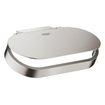 GROHE Selection porte-rouleau de toilette avec couvercle SuperSteel SW444309