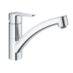 GROHE BauGo Keukenkraan - laag - draaibare uitloop - chroom SW444088