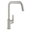 GROHE Eurosmart Mitigeur d'évier - haut - bec pivotant - aspect inox SW536420