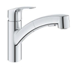 GROHE Eurosmart Mitigeur de cuisine - bas - bec extractible - chromé SW536491