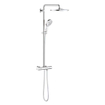 GROHE Rainshower SmartActive Ensemble de douche pluie apparent - pomme de douche 31cm - douchette ronde - chromé SW472306