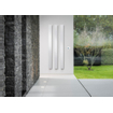 Vasco Beams Radiateur électrique 180x15cm grey aluminium M307 SW638222