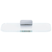 Geesa Shift Support-savon avec tablette avec verre transparent Chrome SW641317