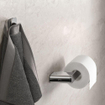 Geesa Shift Porte-papier toilette sans couvercle 20.2x3x7.7cm droite Chrome SW641348