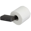 Geesa Shift Porte-papier toilette sans couvercle 20.2x3x7.7cm noir métal noir brossé SW641448