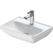Duravit D-Neo Lavabo d'angle 45x33.5x13cm 1 trou de robinet rectangulaire Céramique Blanc SW640444
