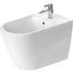 Duravit D-neo staand bidet 65x37x40cm m/overloop wit SW640380