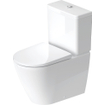 Duravit D-Neo WC au sol 37x65x40cm Blanc brillant SW640425