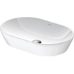 Duravit D-Neo vasque à poser 60x40x12,5cm sans trou de robinetterie céramique Blanc SW640581