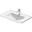 Duravit d-neo lavabo 80x48x16.5cm 1 trou pour robinetterie rectangle céramique blanc SW640432