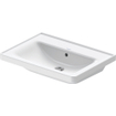 Duravit D-Neo lavabo avec WonderGliss 65x48x16.5cm 1 trou de robinet rectangulaire Céramique Blanc SW640401