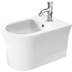 Duravit White tulip bidet suspendu 54x37x31,5cm avec trop-plein blanc SW640404